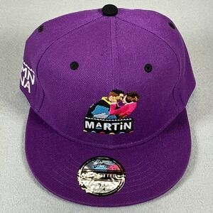 Martin 1992 Damn Gina Fitted Hat 7 1/4 Purple Headgear Classics‎ Cap